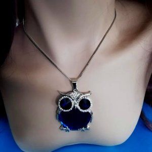 (2for10$ bundle) necklace owl , jewelry